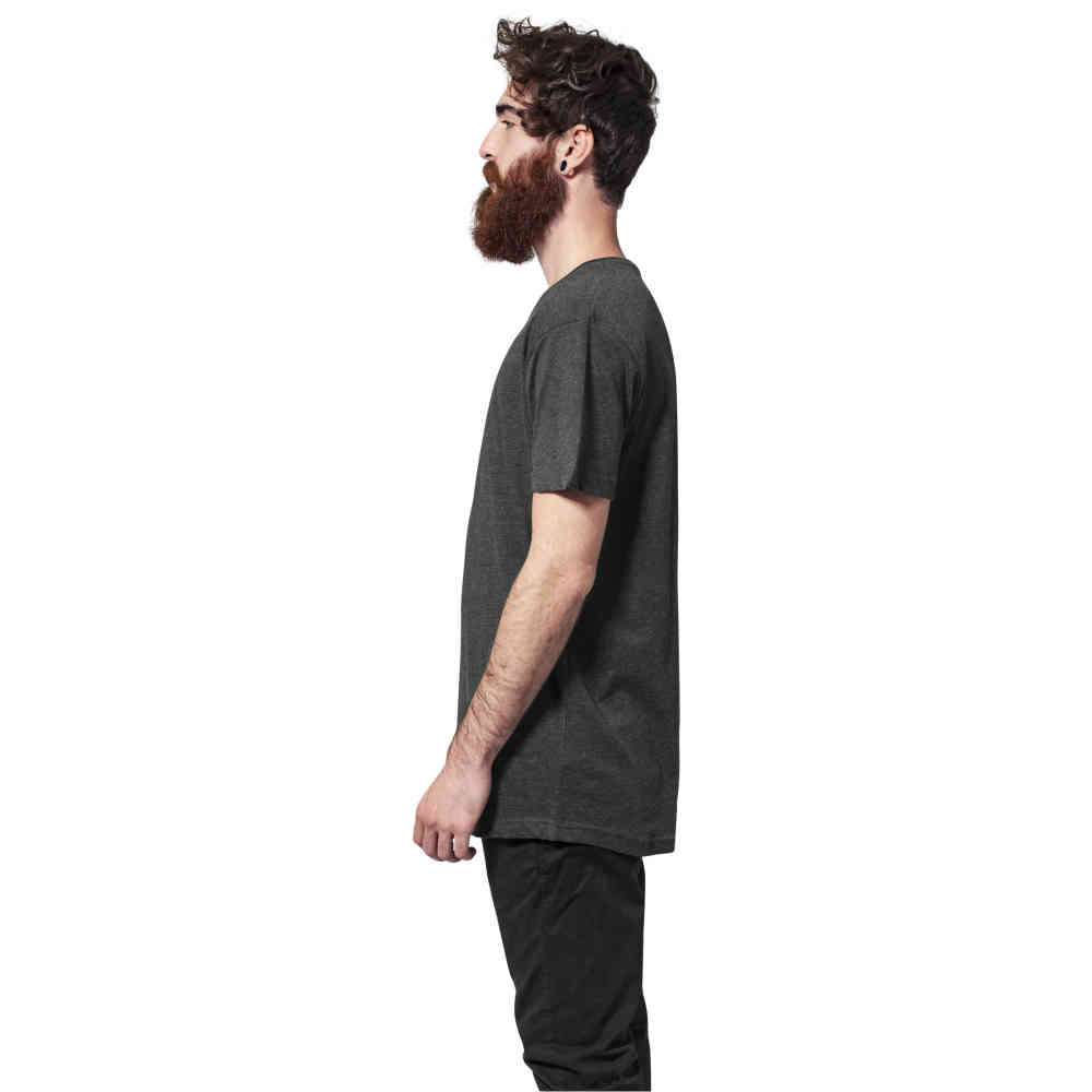 Urban Classics - Shaped Long Heren Tshirt - Grijs